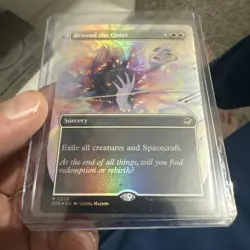Beyond The Quiet - 303 - MTG: Edge of Eternities - Borderless - Rare - FOIL - Image 1