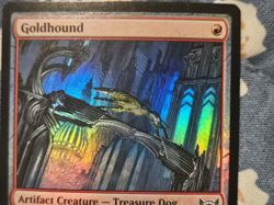 Goldhound FOIL Streets of New Capenna Magic MTG - Image 2
