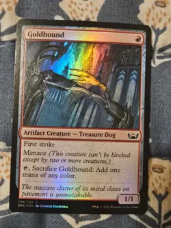 Goldhound FOIL Streets of New Capenna Magic MTG - Image 3