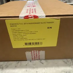 2021 Pokemon Celebrations Elite Trainer Box ETB Factory Sealed 10 Box Case - Image 2