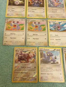 WHISMUR, LOUDRED, & EXPLOUD BUNDLE OF POKEMON CARDS - Image 4