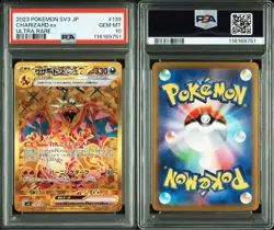 PSA 10 Charizard ex 139/108 UR Ruler Of The Black Flame Pokemon Card Japan Imp - Image 3