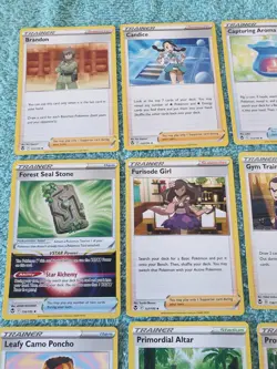 SILVER TEMPEST TRAINER CARDS BUNDLE OF POKEMON CARDS - Image 2