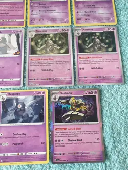 DUSKULL, DUSCLOPS, & DUSKNOIR BUNDLE OF POKEMON CARDS - Image 5