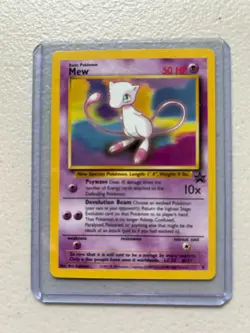 Mew - 1995, 96, 98 Nintendo, Creatures, GAMEFREAK 1999-2000 Wizards Pokemon Card - Image 1