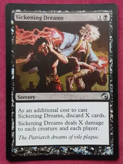 Magic The Gathering PREMIUM DECK SERIES GRAVEBORN FOIL SICKENING DREAMS card MTG - Image 1