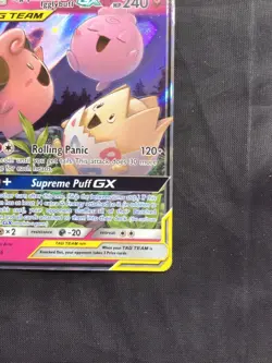 Pokemon Cards: Cosmic Eclipse Rare Holo: Togepi & Cleffa & Igglybuff GX 143/236 - Image 4
