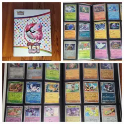Pokemon SV Series Paldea Obsidian Flames Binder Lot w/Reverse Holos & Rare Cards - Image 1