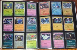 Pokemon SV Series Paldea Obsidian Flames Binder Lot w/Reverse Holos & Rare Cards - Image 2