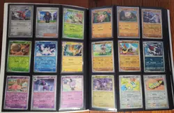 Pokemon SV Series Paldea Obsidian Flames Binder Lot w/Reverse Holos & Rare Cards - Image 3