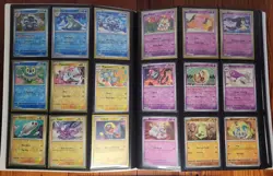 Pokemon SV Series Paldea Obsidian Flames Binder Lot w/Reverse Holos & Rare Cards - Image 5