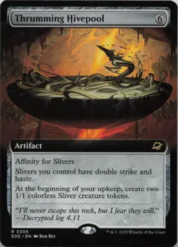 Thrumming Hivepool (Extended Art) R Edge of Eternities 356 - Image 1