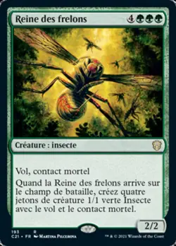 Hornet Queen C21 MTG Magic VF NM - Image 1