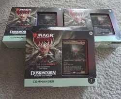Magic The Gathering - Duskmourn - Endless Punishment - Commander Deck - Sealed - Image 1