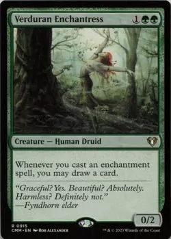 Verduran Enchantress R Commander Masters 915 LP - Image 1