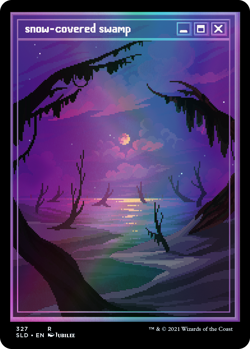 MTG Secret Lair PixelSnowLands.jpg Foil Edition SEALED - Image 5
