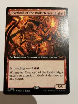 MTG - Overlord of the Boilerbilges - Mythic - Extended Art - Duskmourn - 0380 - Image 1
