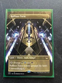 Raffine's Tower (Borderless) GERMAN LANG - Regular NM MTG Magic the Gathering - Image 1