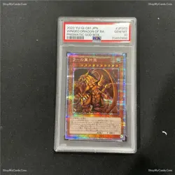 PSA 10 2020 YU-GI-OH! PRISMATIC GOLD BOX PGB1-JPS03 | THE WINGED DRAGON OF RA - Image 3