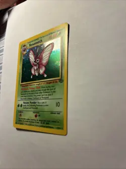 1999 Pokemon TCG Venomoth Jungle 13/64 Holo Rare Card Vintage WOTC NEAR MINT - Image 4