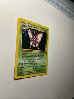 1999 Pokemon TCG Venomoth Jungle 13/64 Holo Rare Card Vintage WOTC NEAR MINT - Image 5