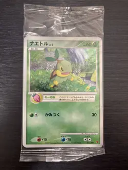 Turtwig 000/PPP Pokemon Promo Card TCG Vintage Nintendo Bandai Japanese 2007 - Image 2