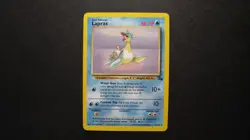 Lapras 25/62 Fossil set WOTC 1999 - excellent LP Pokemon TCG card - Image 1