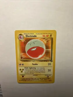 1999 Pokemon TCG Electrode 2/64 Jungle Set Non Holo Rare Vintage Card WOTC LP - Image 4