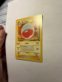 1999 Pokemon TCG Electrode 2/64 Jungle Set Non Holo Rare Vintage Card WOTC LP - Image 5