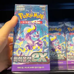 Pokemon Card Scarlet & Violet sv1V Violet ex Booster Box Korean 30Pack - Image 1
