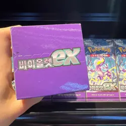 Pokemon Card Scarlet & Violet sv1V Violet ex Booster Box Korean 30Pack - Image 5
