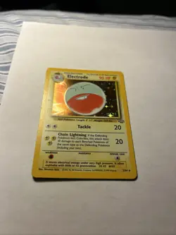 1999 Pokemon TCG Electrode 2/64 Jungle Set Holo Rare Vintage Card WOTC LP+ - Image 3
