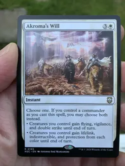Akroma's Will - Modern Horizons 3 Commander (MTG) - Image 1