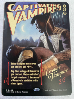 MTG Captivating Vampire (Movie Poster Showcase) R 484 Innistrad Remastered NM - Image 1