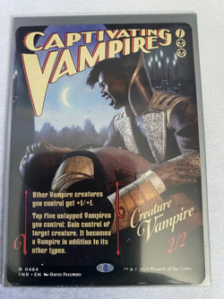 MTG Captivating Vampire (Movie Poster Showcase) R 484 Innistrad Remastered NM - Image 3
