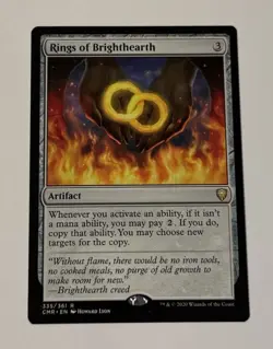 MTG Rings of Brighthearth - Commander Legends NM - Image 1