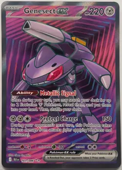 Pokemon TCG - Genesect ex - 161/086 - SV: Black Bolt - Near Mint - Image 1