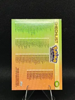 2003 Topps Pokemon Advanced Challenge Checklist 90 Foil - Image 2