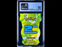 PSA 9 POP 3 Sealeo 8/18 Pokemon Topps Advanced Challenge Die Cut 2004 NM+ - Image 2