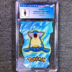 PSA 9 POP 3 Sealeo 8/18 Pokemon Topps Advanced Challenge Die Cut 2004 NM+ - Image 3