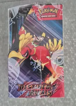 Pokemon Destined Rivals Half Booster Box Brand New Factory Sealed - Image 2