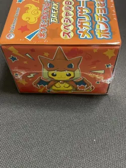 Japanese Pokemon Center Pikachu Poncho Mega Charizard Y special Box pokemon TCG - Image 3