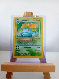 Pokemon TCG Venusaur Holo Base Set Unlimited Edition 15/102 - Image 1