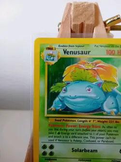 Pokemon TCG Venusaur Holo Base Set Unlimited Edition 15/102 - Image 3