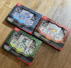 Pokemon Paldean Fates Premium Collection Box New Set Of 3, Sealed boxes lot 3 - Image 1