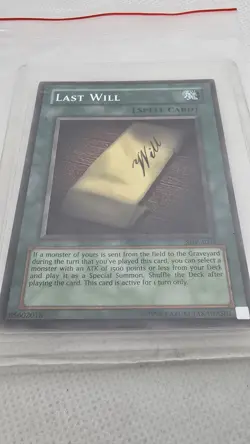 Last Will SDY-A039 Common Near Mint Unlimited SDY YUGIOH - Image 1