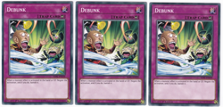3x Debunk - (SDPL-EN039 - 1st Ed - Common) - NM - Yugioh - Image 1