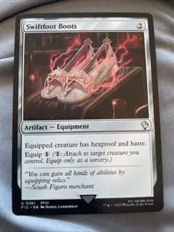 Swiftfoot Boots - FIC 0361 NM - MTG Magic - Image 1