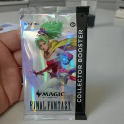 COLLECTOR Booster Pack ~ Final Fantasy ~ Magic MTG Sealed - Image 1