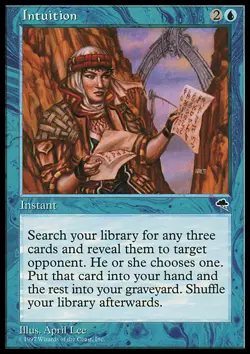 MTG INTUITION ENGLISH PLAYED - INTUIZIONE - TE - MAGIC - Image 1